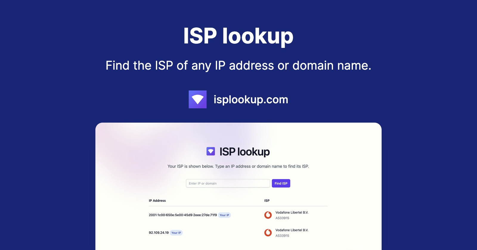Show HN: ISP Lookup
